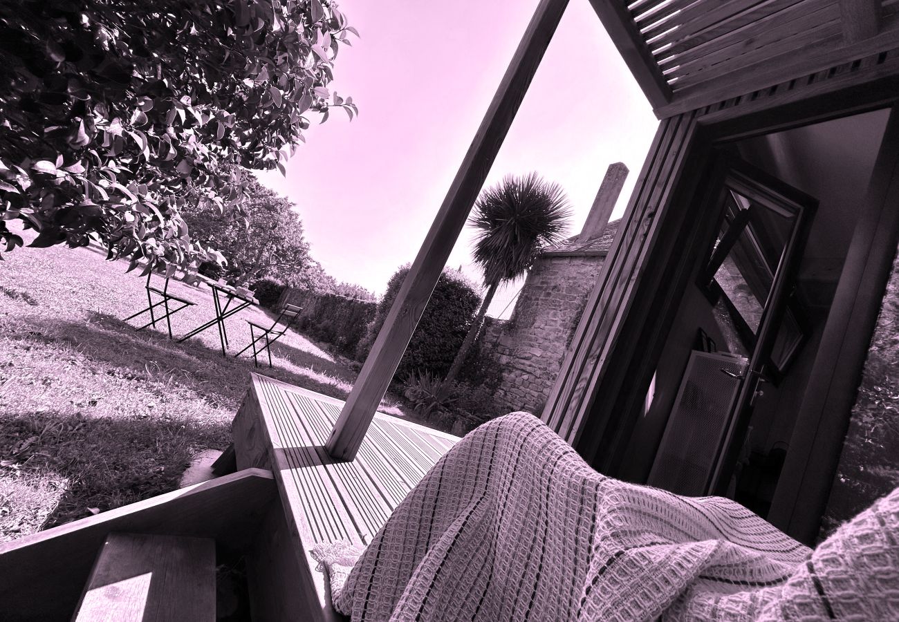 Studio à Combrit - Jolie maisonnette bois, jardin *Le Lodge Kerfoz*