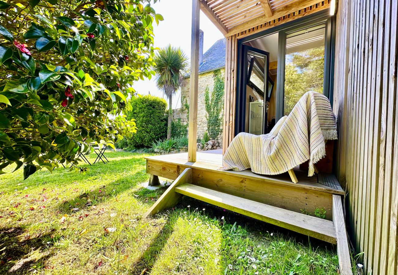 Studio à Combrit - Jolie maisonnette bois, jardin *Le Lodge Kerfoz*