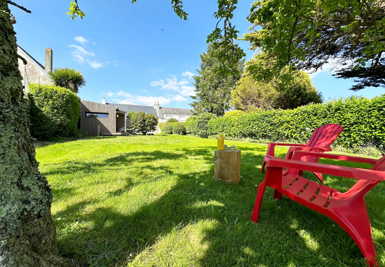 Studio à Combrit - Jolie maisonnette bois, jardin *Le Lodge Kerfoz*