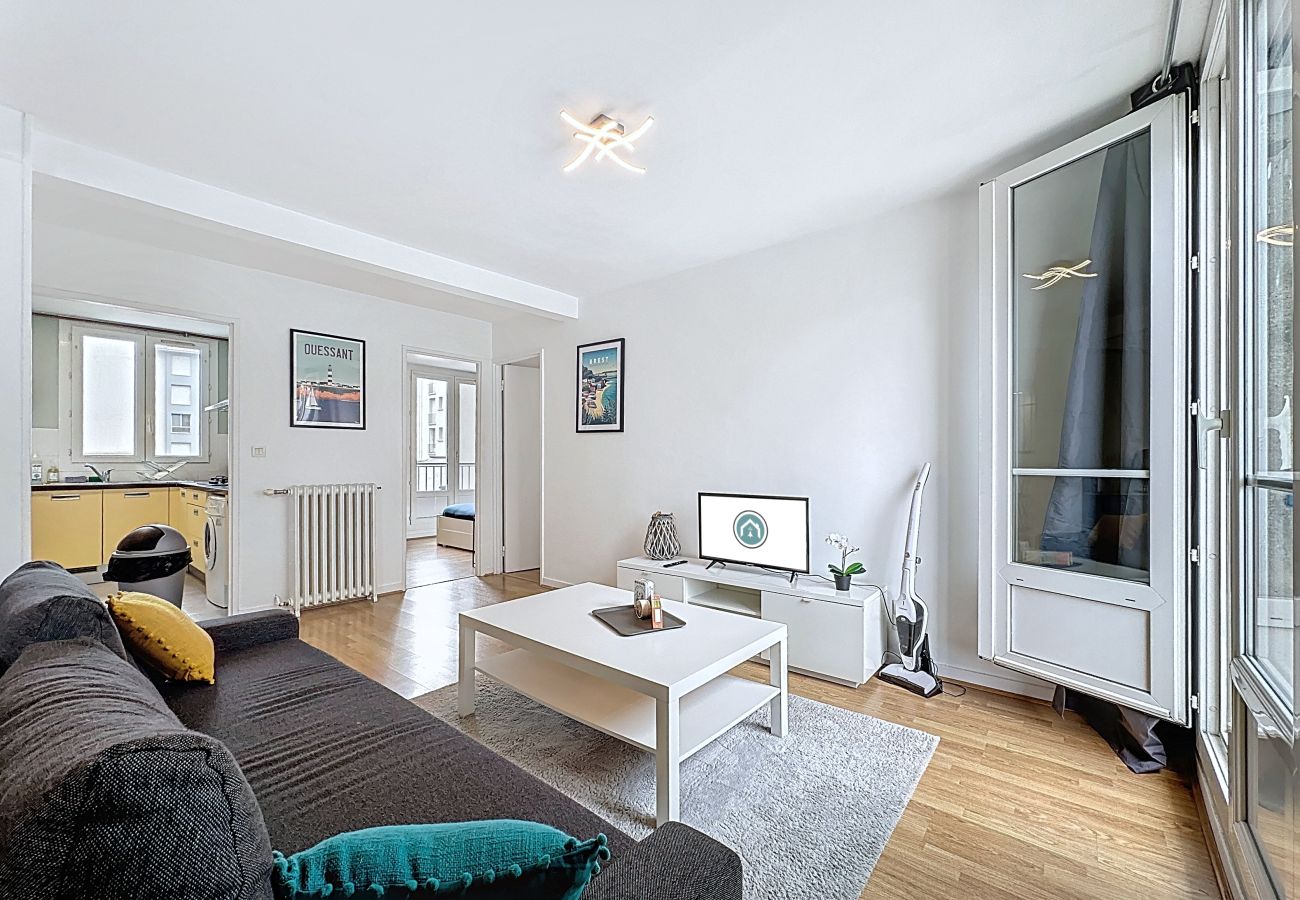 Appartement à Brest - Centre-ville, joli appartement 4 pers. *Ty Kreizh*