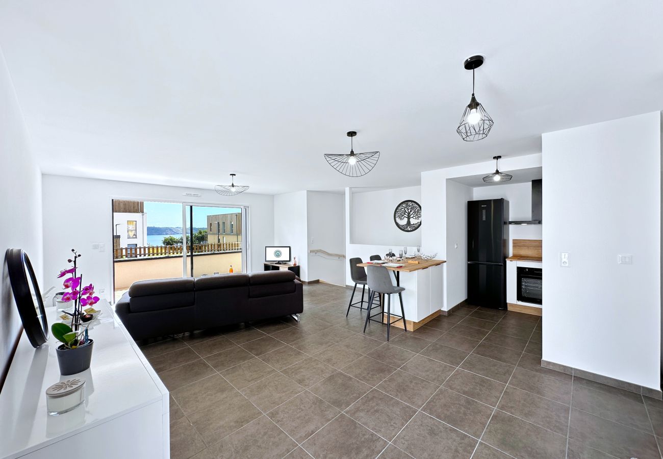 Villa à Brest - Vue mer, maison neuve 6 personnes *Kalaxy*