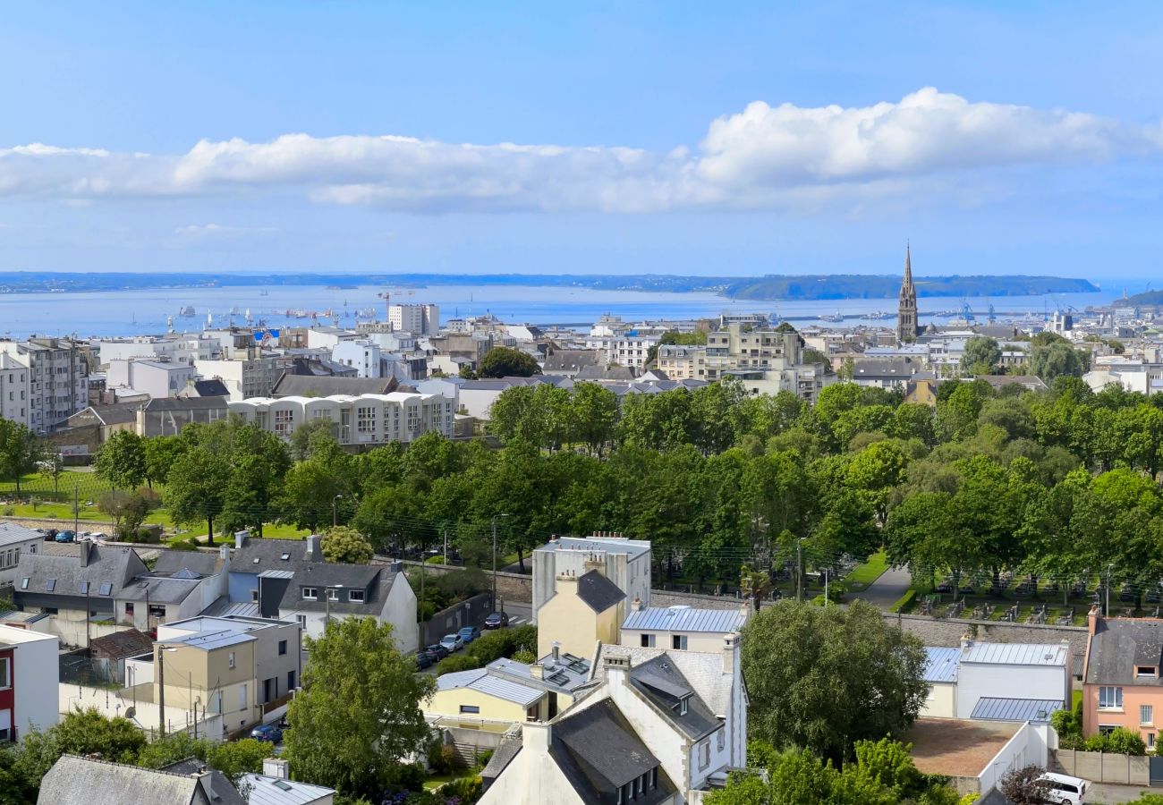 Villa à Brest - Vue mer, maison neuve 6 personnes *Kalaxy*