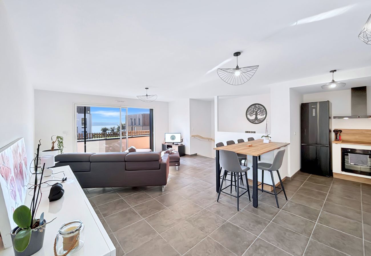 Villa à Brest - Vue mer, maison neuve 6 personnes *Kalaxy*