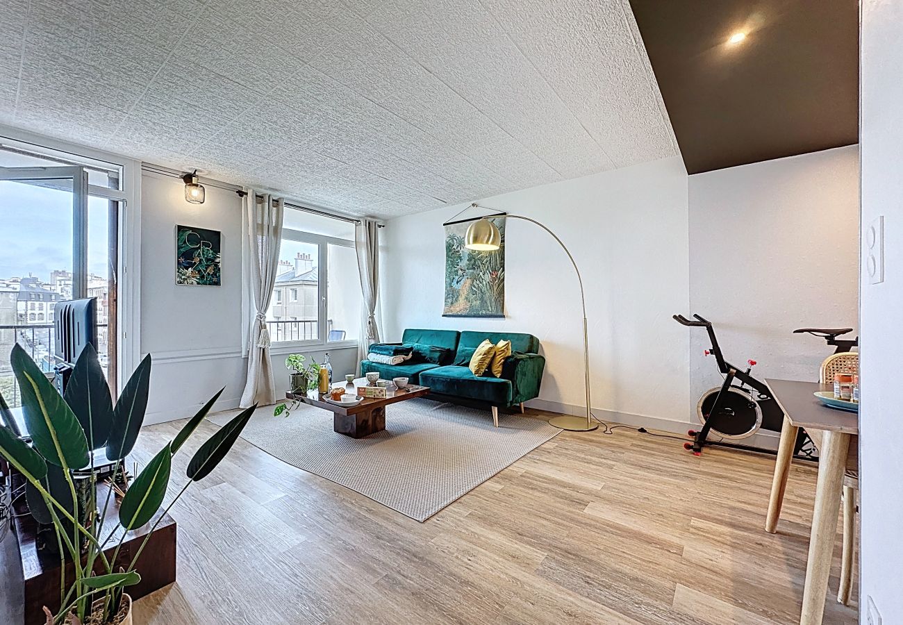 Appartement à Brest - Balcon et vue mer: joli appartement 2 pers*Ty Mor*