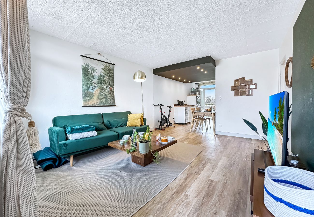 Appartement à Brest - Balcon et vue mer: joli appartement 2 pers*Ty Mor*