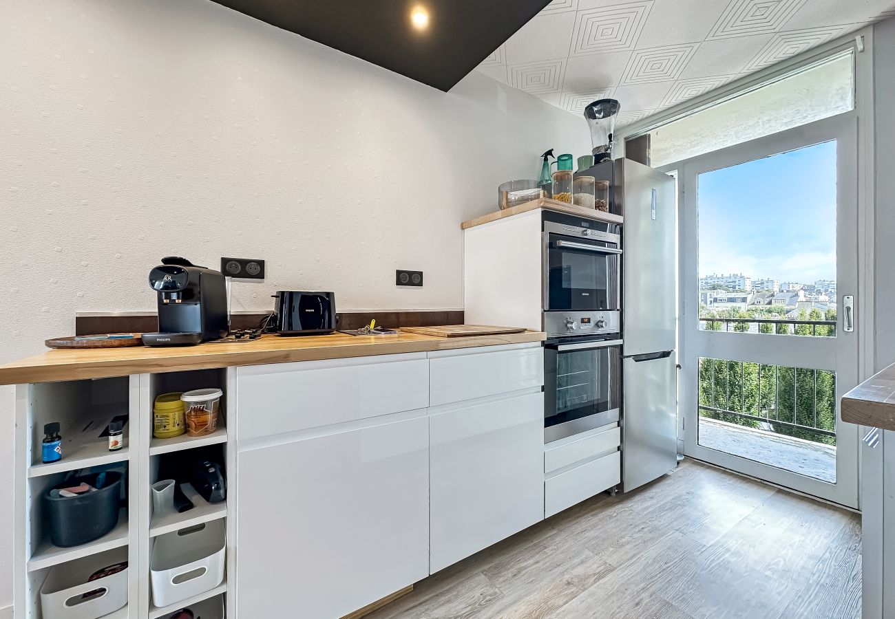 Appartement à Brest - Balcon et vue mer: joli appartement 2 pers*Ty Mor*