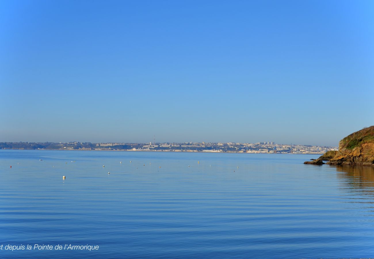 Appartement à Brest - Balcon et vue mer: joli appartement 2 pers*Ty Mor*