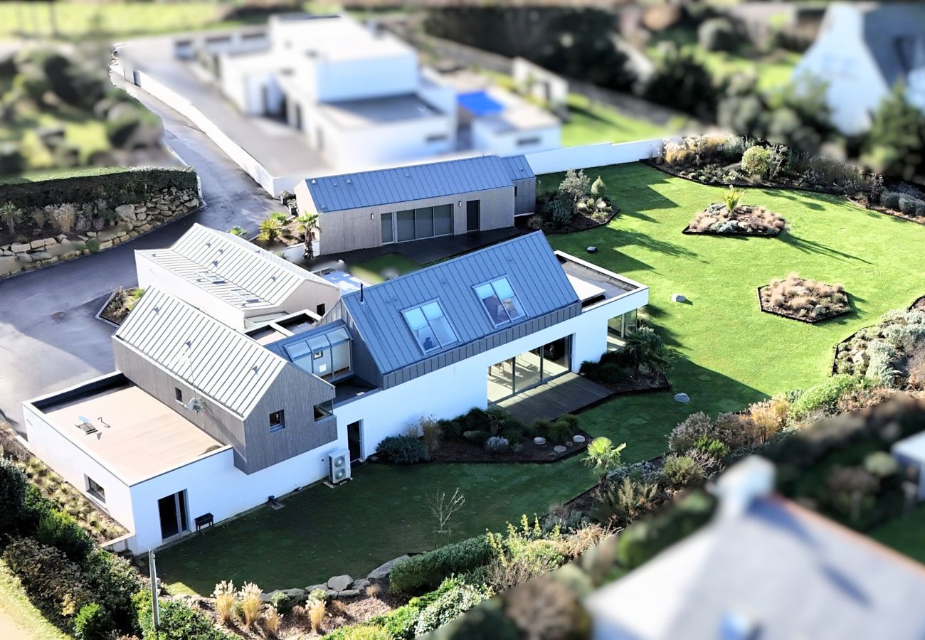 Villa à Plouarzel - Villa d’architecte, piscine, 8 pers *Villa Ar Mor*