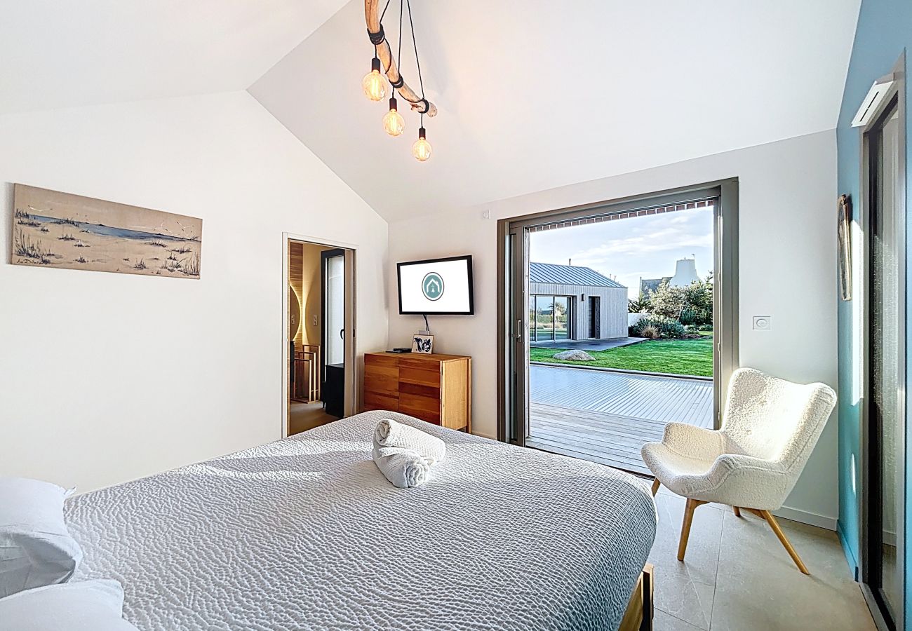 Villa à Plouarzel - Villa d’architecte, piscine, 8 pers *Villa Ar Mor*