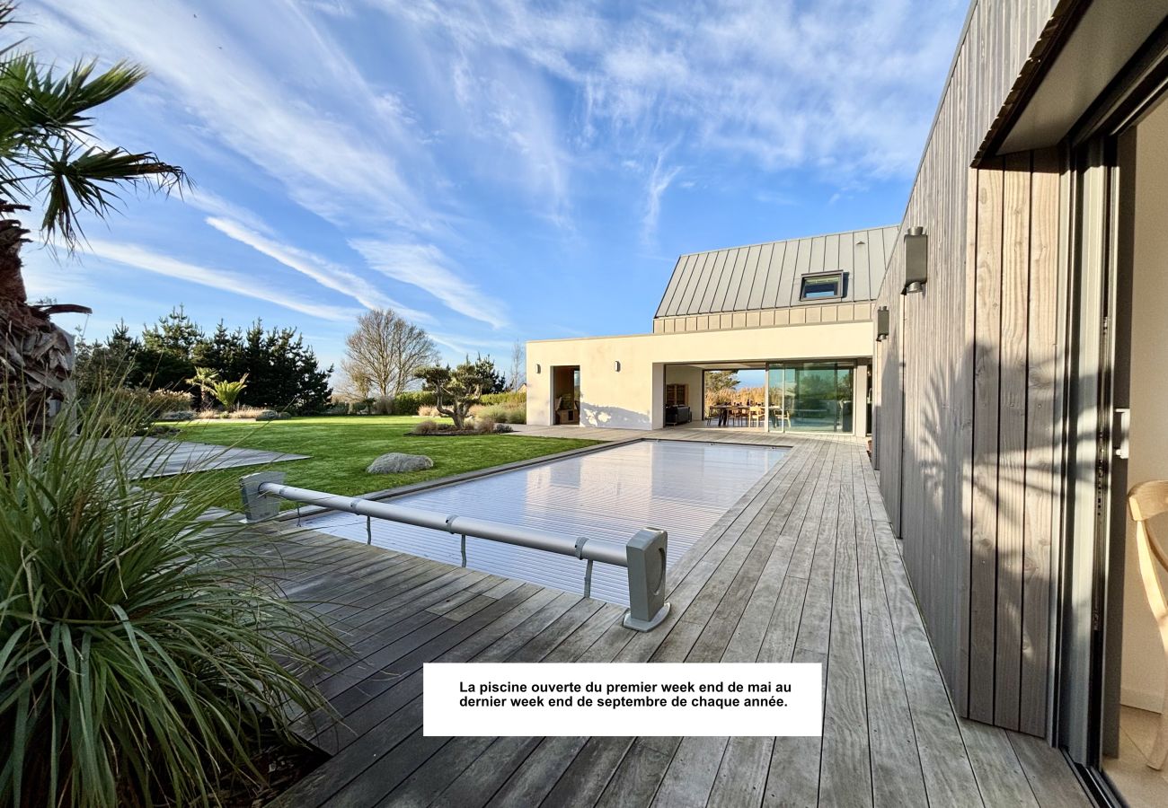 Villa à Plouarzel - Villa d’architecte, piscine, 8 pers *Villa Ar Mor*